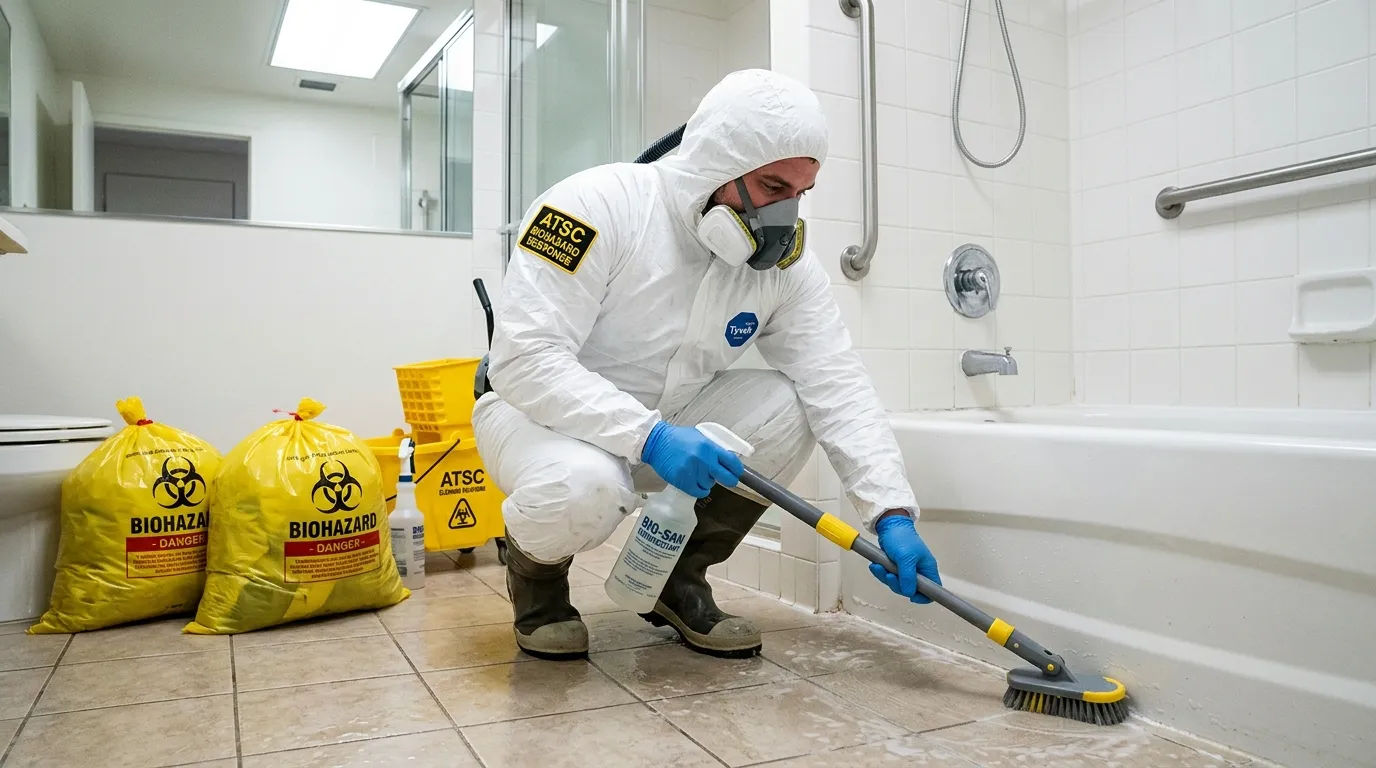 Decontamination equipment deployed for Blood Cleanup in Key Largo